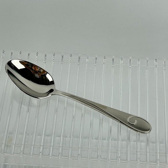 Waterford Ballet Ribbon Matte Stainless Flatware ONE (1) Teaspoon 6-1/4" - Picture 2 of 11